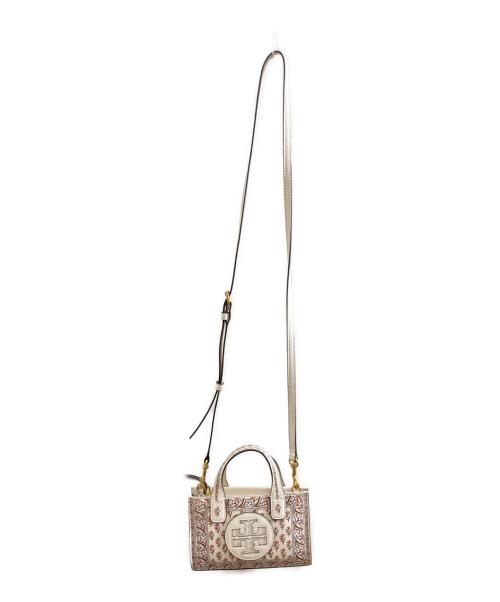 TORY BURCH（トリーバーチ）TORY BURCH (トリーバーチ) 2WAYショルダーバッグ ベージュの古着・服飾アイテム
