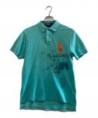 POLO RALPH LAURENポロ・ラルフローレン）の古着「ポロシャツ」｜スカイブルー