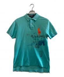 POLO RALPH LAUREN（ポロ・ラルフローレン）の古着「ポロシャツ」｜スカイブルー