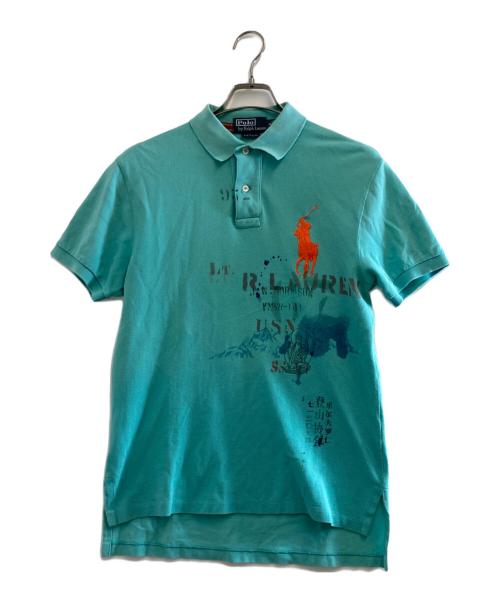 POLO RALPH LAUREN（ポロ・ラルフローレン）POLO RALPH LAUREN (ポロ・ラルフローレン) ポロシャツ スカイブルー サイズ:Sの古着・服飾アイテム