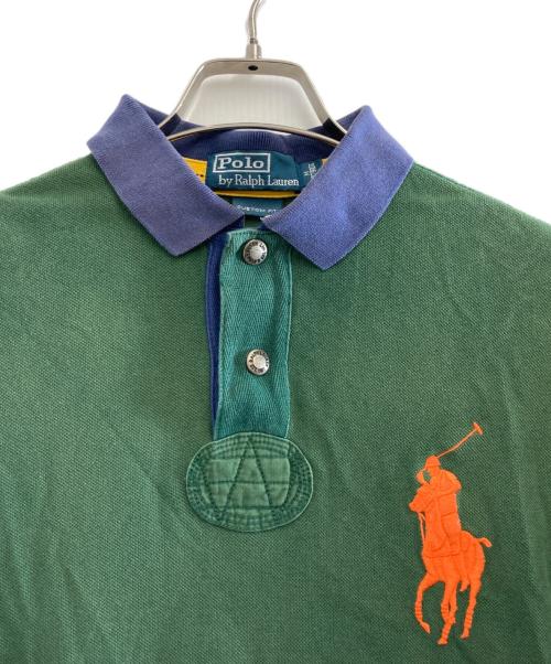 POLO RALPH LAUREN（ポロ・ラルフローレン）POLO RALPH LAUREN (ポロ・ラルフローレン) ポロシャツ グリーン サイズ:Mの古着・服飾アイテム