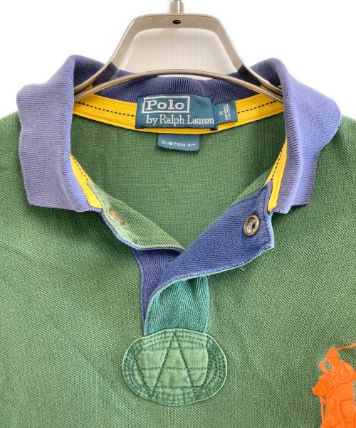 POLO RALPH LAUREN（ポロ・ラルフローレン）POLO RALPH LAUREN (ポロ・ラルフローレン) ポロシャツ グリーン サイズ:Mの古着・服飾アイテム