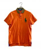 POLO RALPH LAURENポロ・ラルフローレン）の古着「ポロシャツ」｜オレンジ