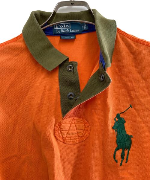 POLO RALPH LAUREN（ポロ・ラルフローレン）POLO RALPH LAUREN (ポロ・ラルフローレン) ポロシャツ オレンジ サイズ:Ｍの古着・服飾アイテム