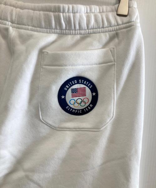 POLO RALPH LAUREN（ポロ・ラルフローレン）POLO RALPH LAUREN (ポロ・ラルフローレン) スウェットパンツ ホワイト サイズ:Mの古着・服飾アイテム