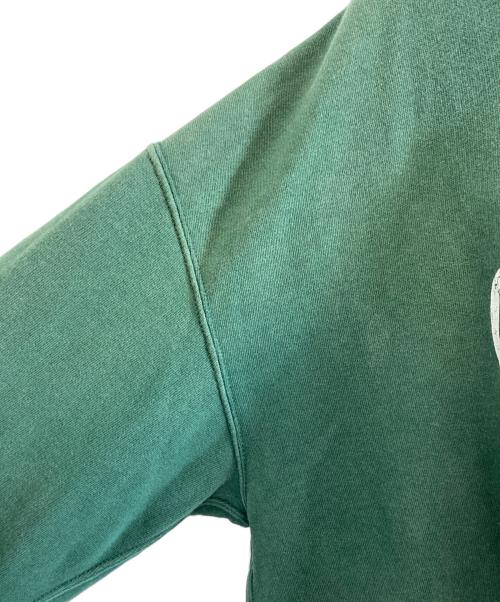 POLO RALPH LAUREN（ポロ・ラルフローレン）POLO RALPH LAUREN (ポロ・ラルフローレン) RALPH COFFEE プリントスウェット グリーン サイズ:Lの古着・服飾アイテム
