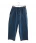 wide dad（ワイド ダット）の古着「BREEZY TECH EASY PANTS　UW26230-1042003」｜ネイビー