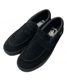 VANS（ヴァンズ）の古着「skate loafer suede」｜ブラック