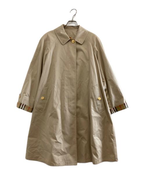 Burberry's（バーバリーズ）Burberry's (バーバリーズ) ステンカラーコート　FDA07-010-40 ブラウン サイズ:Sの古着・服飾アイテム