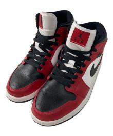 NIKE（ナイキ）の古着「Air Jordan 1 Mid "Chicago Black Toe"」｜レッド