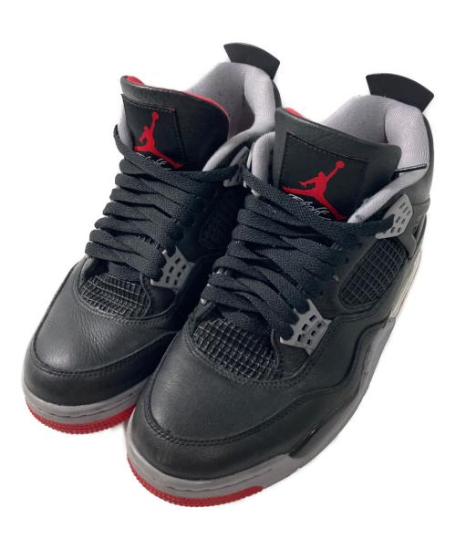 NIKE（ナイキ）NIKE (ナイキ) AIR JORDAN 4 RETRO ブラック サイズ:27の古着・服飾アイテム
