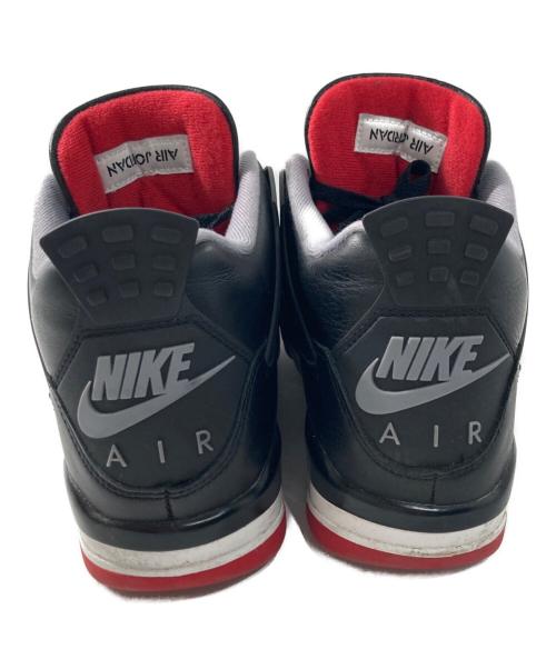 NIKE（ナイキ）NIKE (ナイキ) AIR JORDAN 4 RETRO ブラック サイズ:27の古着・服飾アイテム
