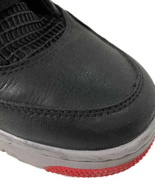 NIKE（ナイキ）NIKE (ナイキ) AIR JORDAN 4 RETRO ブラック サイズ:27の古着・服飾アイテム