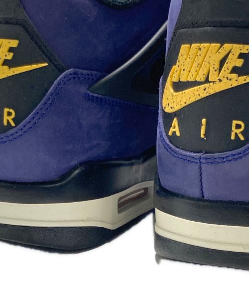 NIKE（ナイキ）NIKE (ナイキ) AIR JORDAN 4 RETRO Imperial Purple ネイビー サイズ:27の古着・服飾アイテム