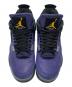 NIKE (ナイキ) AIR JORDAN 4 RETRO Imperial Purple ネイビー サイズ:27：16000円