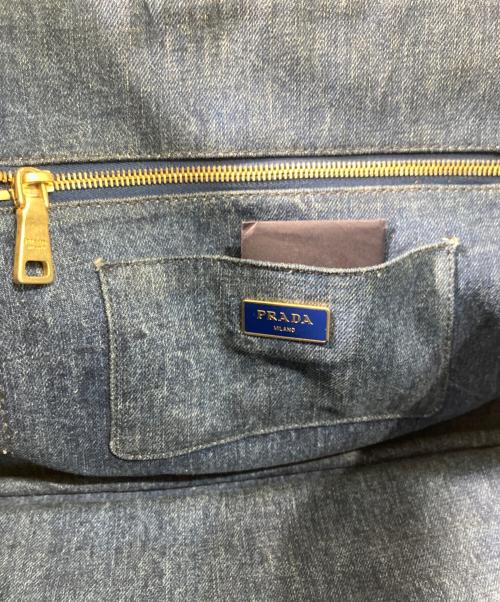 PRADA（プラダ）PRADA (プラダ) カナパデニムトートバッグ インディゴの古着・服飾アイテム