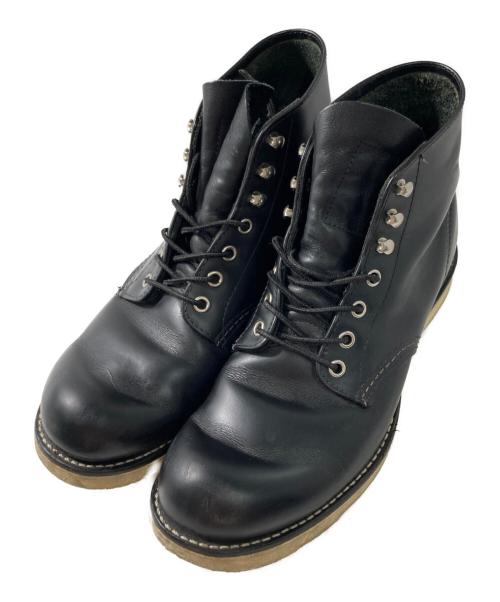 RED WING（レッドウィング）RED WING (レッドウィング) 6-INCH CLASSIC ROUND ブラック サイズ:26.5の古着・服飾アイテム