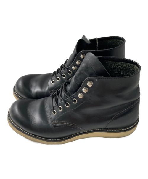 RED WING（レッドウィング）RED WING (レッドウィング) 6-INCH CLASSIC ROUND ブラック サイズ:26.5の古着・服飾アイテム