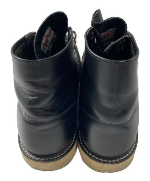 RED WING（レッドウィング）RED WING (レッドウィング) 6-INCH CLASSIC ROUND ブラック サイズ:26.5の古着・服飾アイテム