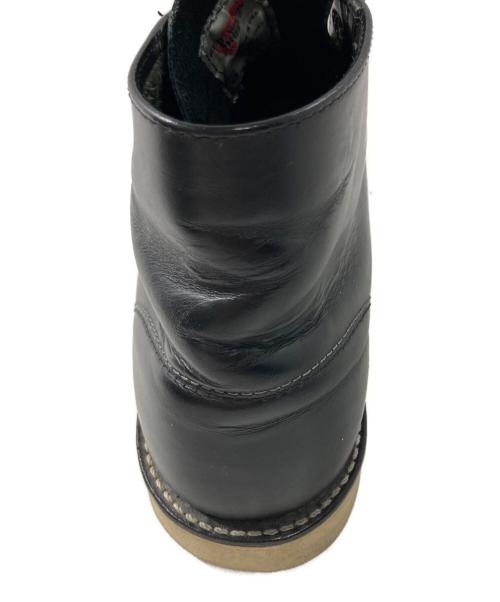 RED WING（レッドウィング）RED WING (レッドウィング) 6-INCH CLASSIC ROUND ブラック サイズ:26.5の古着・服飾アイテム
