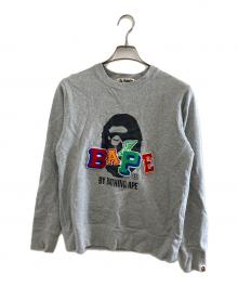 A BATHING APE（アベイシングエイプ）の古着「スウェット」｜グレー