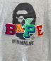 中古・古着 A BATHING APE (アベイシングエイプ) スウェット グレー サイズ:S：10000円