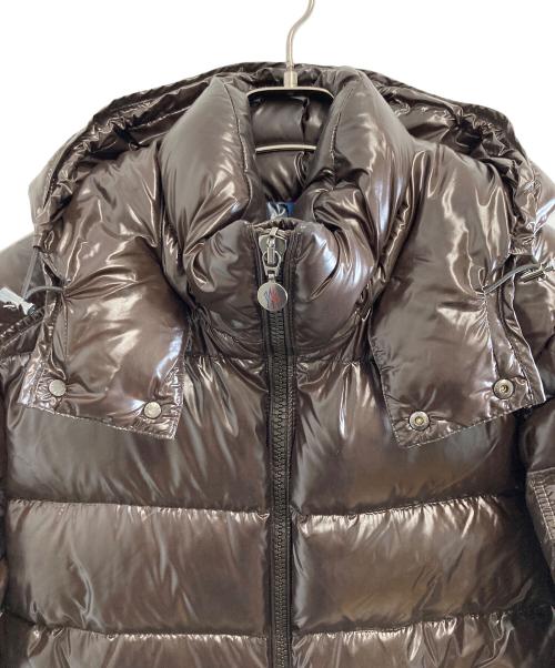 MONCLER（モンクレール）MONCLER (モンクレール) MAYAダウンジャケット　020914036650 ブラウン サイズ:3の古着・服飾アイテム