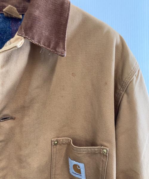 CarHartt（カーハート）CarHartt (カーハート) チョアコート ブラウン サイズ:記載なしの古着・服飾アイテム