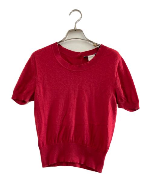 DOLCE & GABBANA（ドルチェ＆ガッバーナ）DOLCE & GABBANA (ドルチェ＆ガッバーナ) カシミヤアンサンブルカーディガン レッド サイズ:40の古着・服飾アイテム