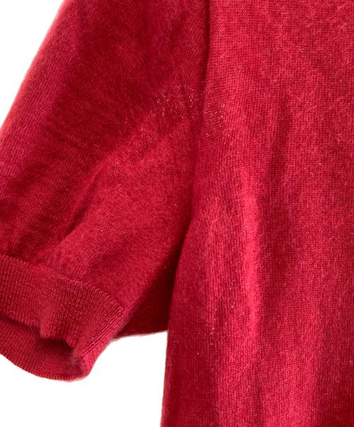 DOLCE & GABBANA（ドルチェ＆ガッバーナ）DOLCE & GABBANA (ドルチェ＆ガッバーナ) カシミヤアンサンブルカーディガン レッド サイズ:40の古着・服飾アイテム