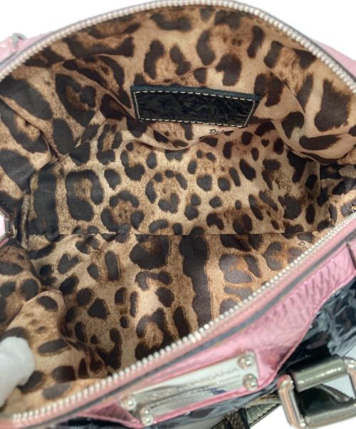 DOLCE & GABBANA（ドルチェ＆ガッバーナ）DOLCE & GABBANA (ドルチェ＆ガッバーナ) 2WAYバッグ ブラウンの古着・服飾アイテム