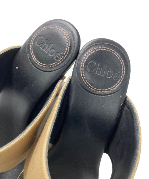 Chloe（クロエ）Chloe (クロエ) サンダル ブラック サイズ:36の古着・服飾アイテム