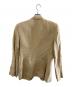 GIORGIO ARMANI (ジョルジオアルマーニ) リネンシルクテーラードジャケット ベージュ サイズ:L：8000円