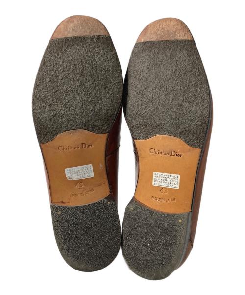 Christian Dior（クリスチャン ディオール）Christian Dior (クリスチャン ディオール) ビットローファー ブラウン サイズ:26.5cmの古着・服飾アイテム