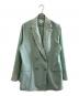 AMERI（アメリ）の古着「MEDI LACE EMBROIDERY COLLAR JACKET　0225106330780」｜グリーン