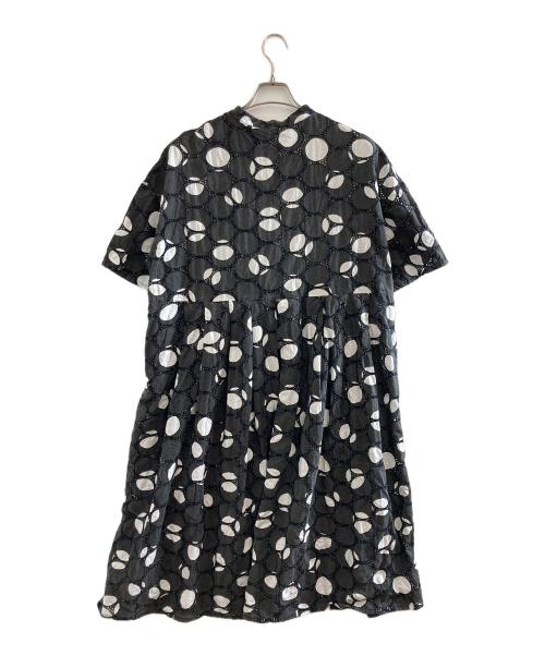 BEARDSLEY（ビアズリー）BEARDSLEY (ビアズリー) ドットパターンシャツワンピース　BEZ1031609A0002 ブラック サイズ:Fの古着・服飾アイテム
