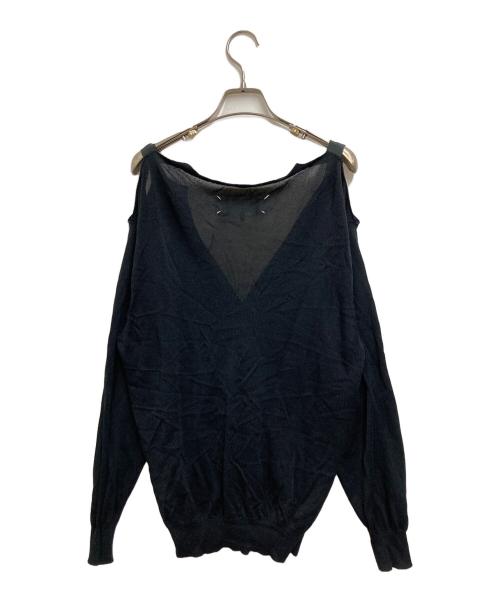 Maison Margiela（メゾンマルジェラ）Maison Margiela (メゾンマルジェラ) カーディガン　S31HA0720 ブラック サイズ:Mの古着・服飾アイテム