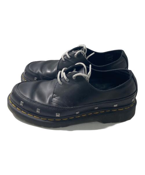 Dr.Martens（ドクターマーチン）Dr.Martens (ドクターマーチン) スタッズ3ホールシューズ ブラック サイズ:UK7の古着・服飾アイテム