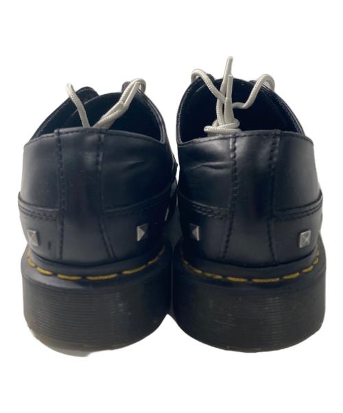 Dr.Martens（ドクターマーチン）Dr.Martens (ドクターマーチン) スタッズ3ホールシューズ ブラック サイズ:UK7の古着・服飾アイテム