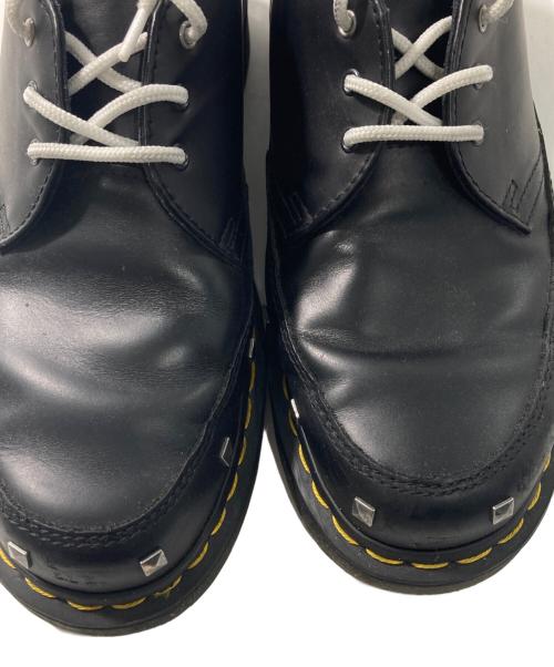 Dr.Martens（ドクターマーチン）Dr.Martens (ドクターマーチン) スタッズ3ホールシューズ ブラック サイズ:UK7の古着・服飾アイテム