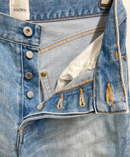 BISOWN（ビソウン）BISOWN (ビソウン) デニムパンツ　24SS-BIS-PT01EX インディゴ サイズ:1の古着・服飾アイテム