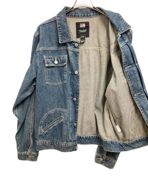 POLO JEANS（ポロジーンズ）POLO JEANS (ポロジーンズ) デニムジャケット インディゴ サイズ:Lの古着・服飾アイテム