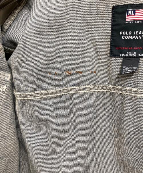 POLO JEANS（ポロジーンズ）POLO JEANS (ポロジーンズ) デニムジャケット インディゴ サイズ:Lの古着・服飾アイテム