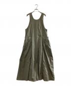 bilitis dix-sept ansビリティスディセッタン）の古着「Big Tabrier Dress」｜グリーン