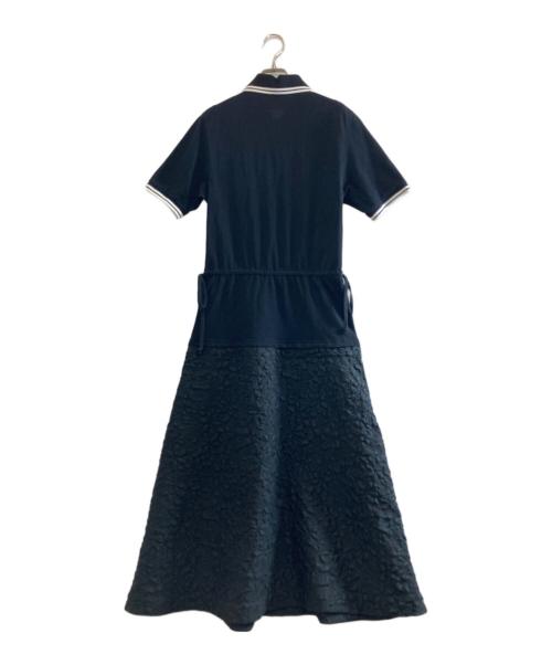 PLAN C（プランシー）PLAN C (プランシー) ドッキングワンピース ブラック サイズ:Sの古着・服飾アイテム