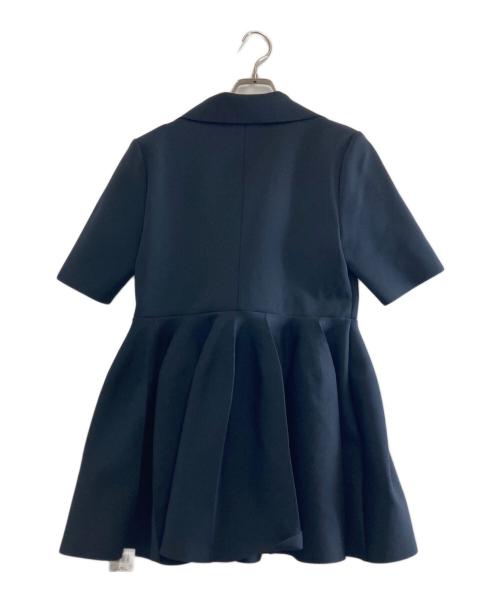 ADORE（アドーア）ADORE (アドーア) フォルムドペプラムニット ブラック サイズ:Mの古着・服飾アイテム