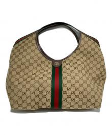 GUCCI（グッチ）の古着「ジリオ ラージ トートバッグ　853971」｜ベージュ