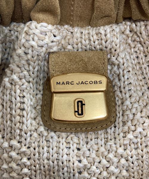 MARC JACOBS（マークジェイコブス）MARC JACOBS (マークジェイコブス) The Summer Woven Cristina Tote ベージュの古着・服飾アイテム