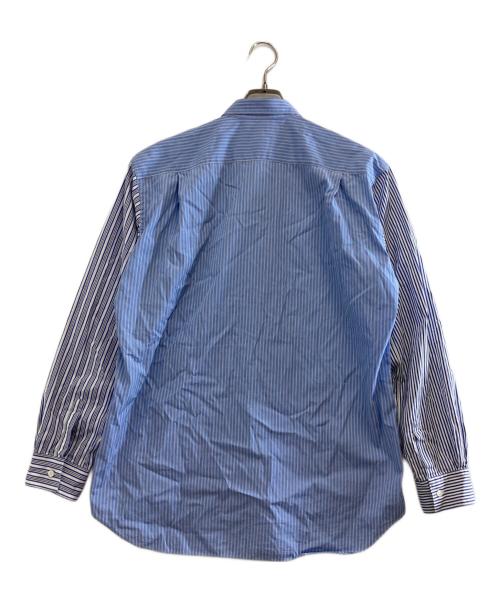 COMME des GARCONS SHIRT（コムデギャルソンシャツ）COMME des GARCONS SHIRT (コムデギャルソンシャツ) ストライプシャツ スカイブルー サイズ:Lの古着・服飾アイテム