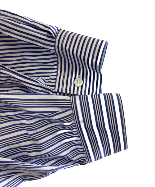 COMME des GARCONS SHIRT（コムデギャルソンシャツ）COMME des GARCONS SHIRT (コムデギャルソンシャツ) ストライプシャツ スカイブルー サイズ:Lの古着・服飾アイテム